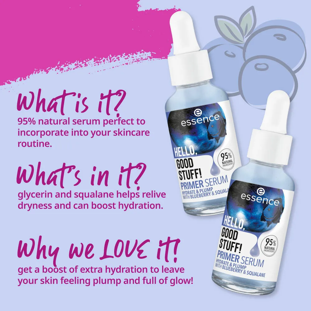 HELLO, GOOD STUFF! HYDRATE & PLUMP FACE SERUM