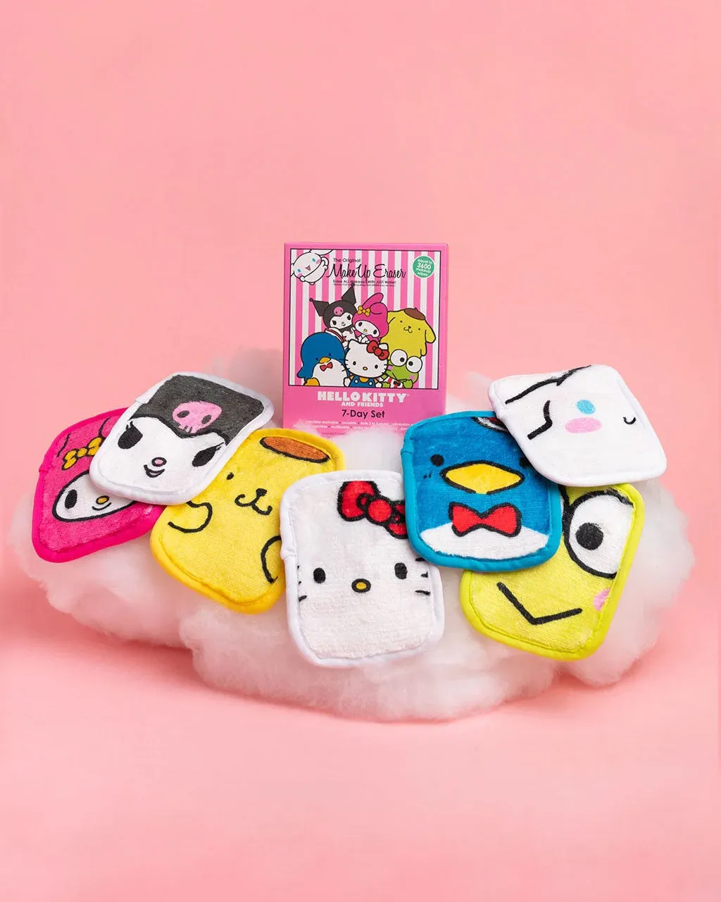Hello Kitty & Friends Makeup Eraser - 7 Day Set
