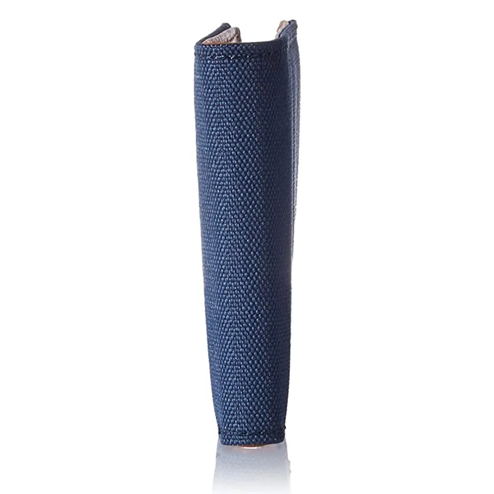 Herschel Unisex Navy/Tan Synthetic Leather Hank Wallet - 10368-00882