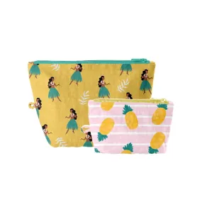 Hula Love Stand-Up Pouch, Set of 2