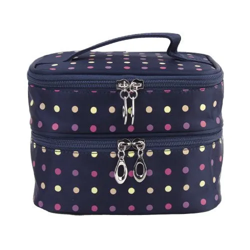 Imported Women's Double-layer Toiletry Travel Wash Organizer Case Cosmetic Ma...-13006895MG
