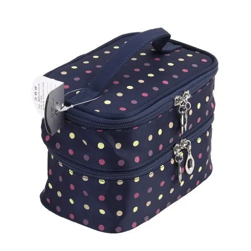 Imported Women's Double-layer Toiletry Travel Wash Organizer Case Cosmetic Ma...-13006895MG
