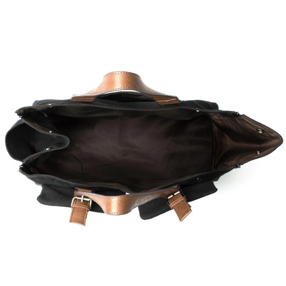 Interchangeable Weekend Canvas Dog Carrier Black