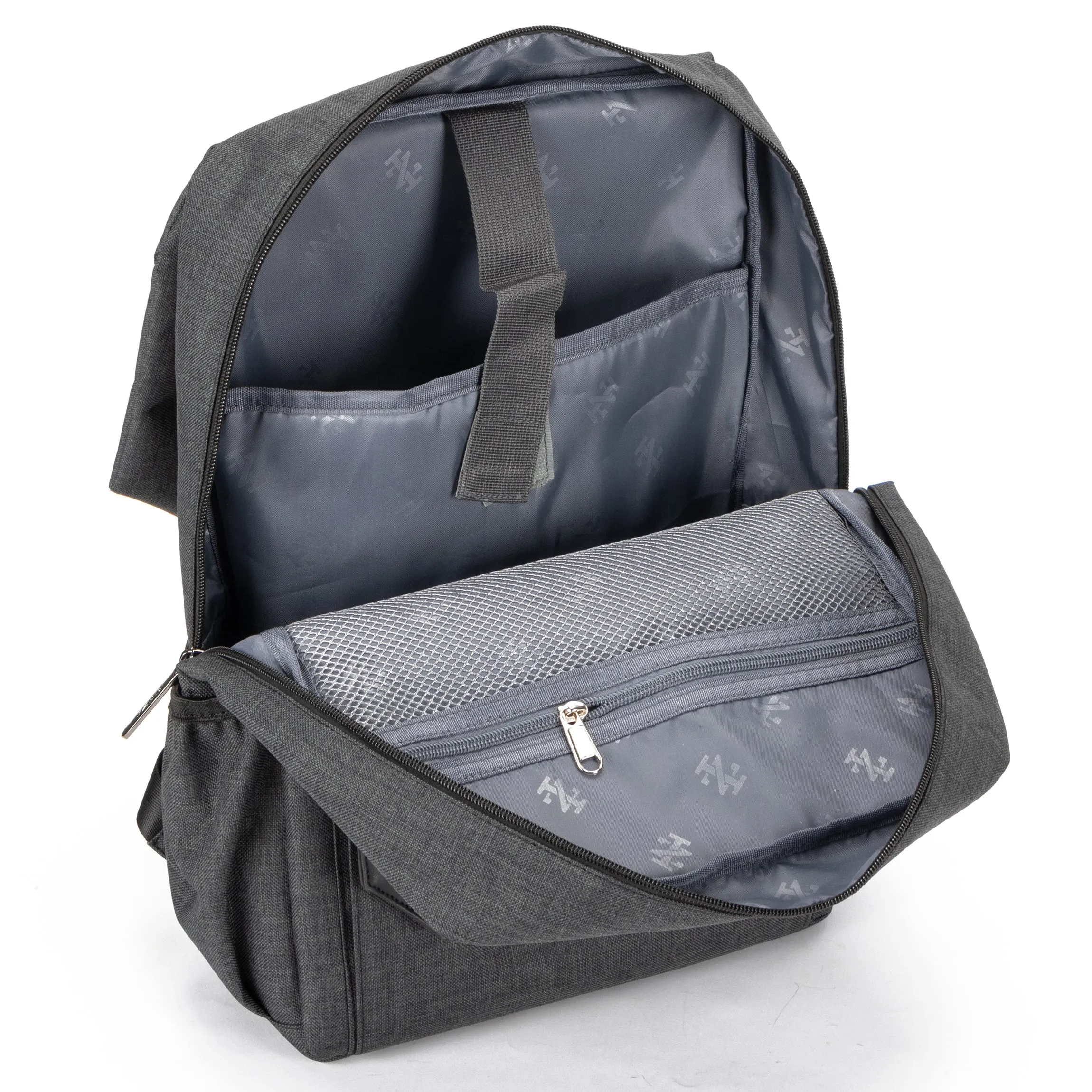 IZOD Youth Business Travel Slim Durable Laptop Backpack, Computer Bag Fits 15.6 Inch Laptop Notebook
