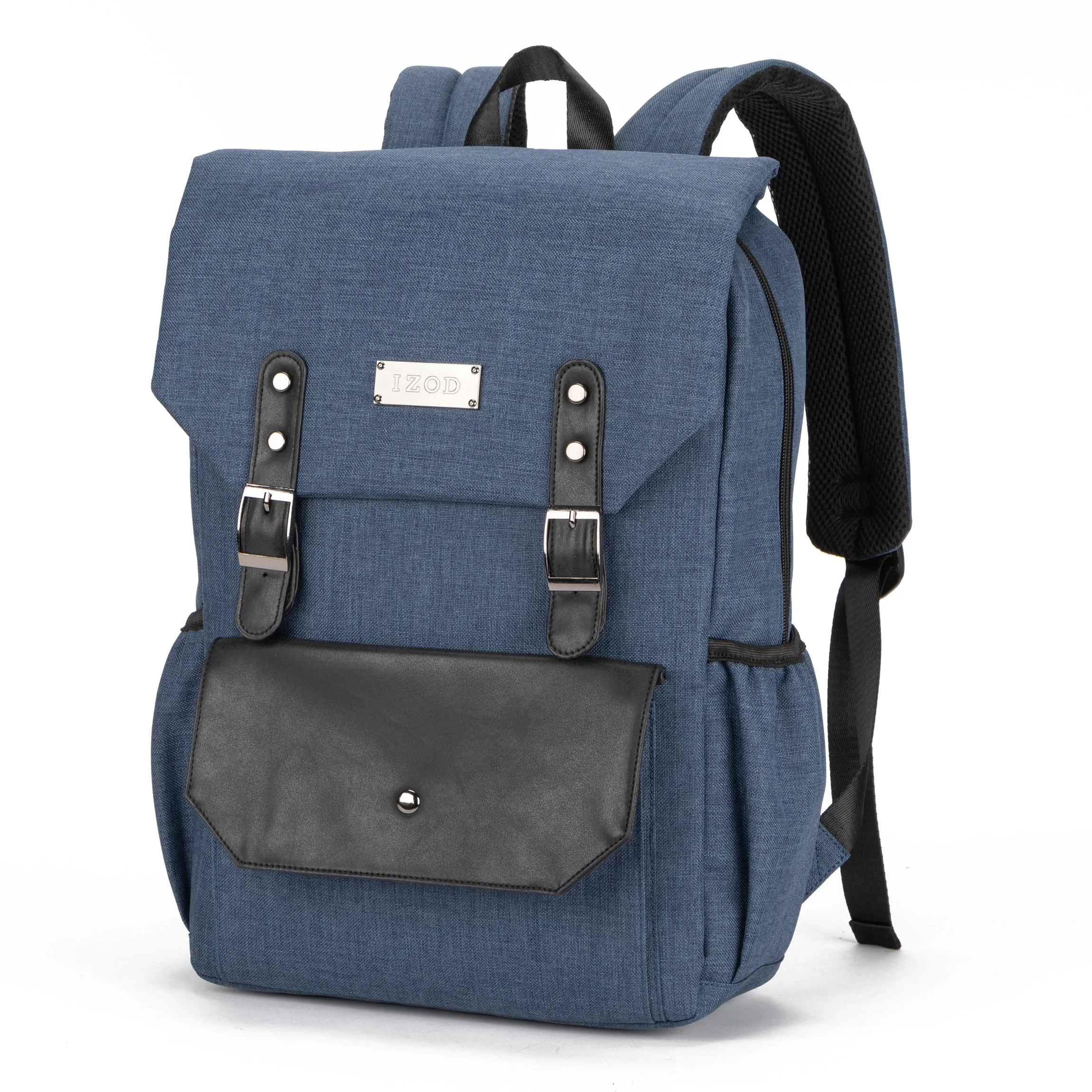 IZOD Youth Business Travel Slim Durable Laptop Backpack, Computer Bag Fits 15.6 Inch Laptop Notebook