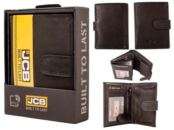 JCB MENS WALLET Black or Tan
