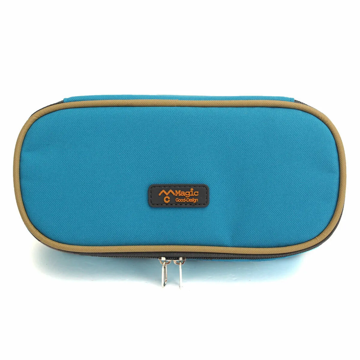 Large Capacity Multifunction Pencil Case Canvas Pen Pouch Cosmetic Makeup Bag