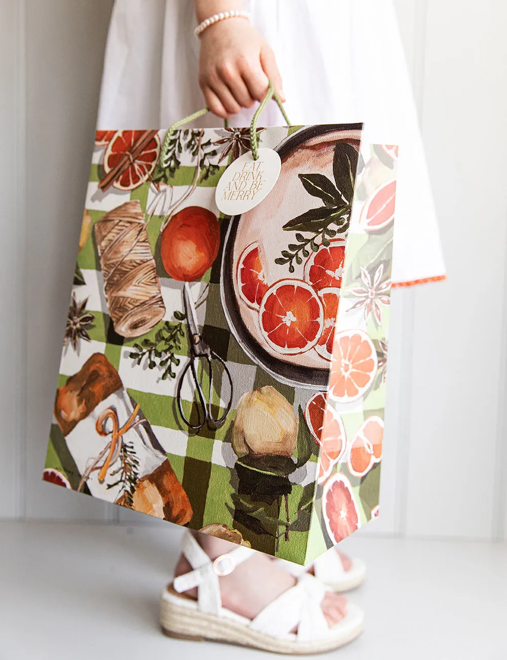 Large Gift Bag - Oranges