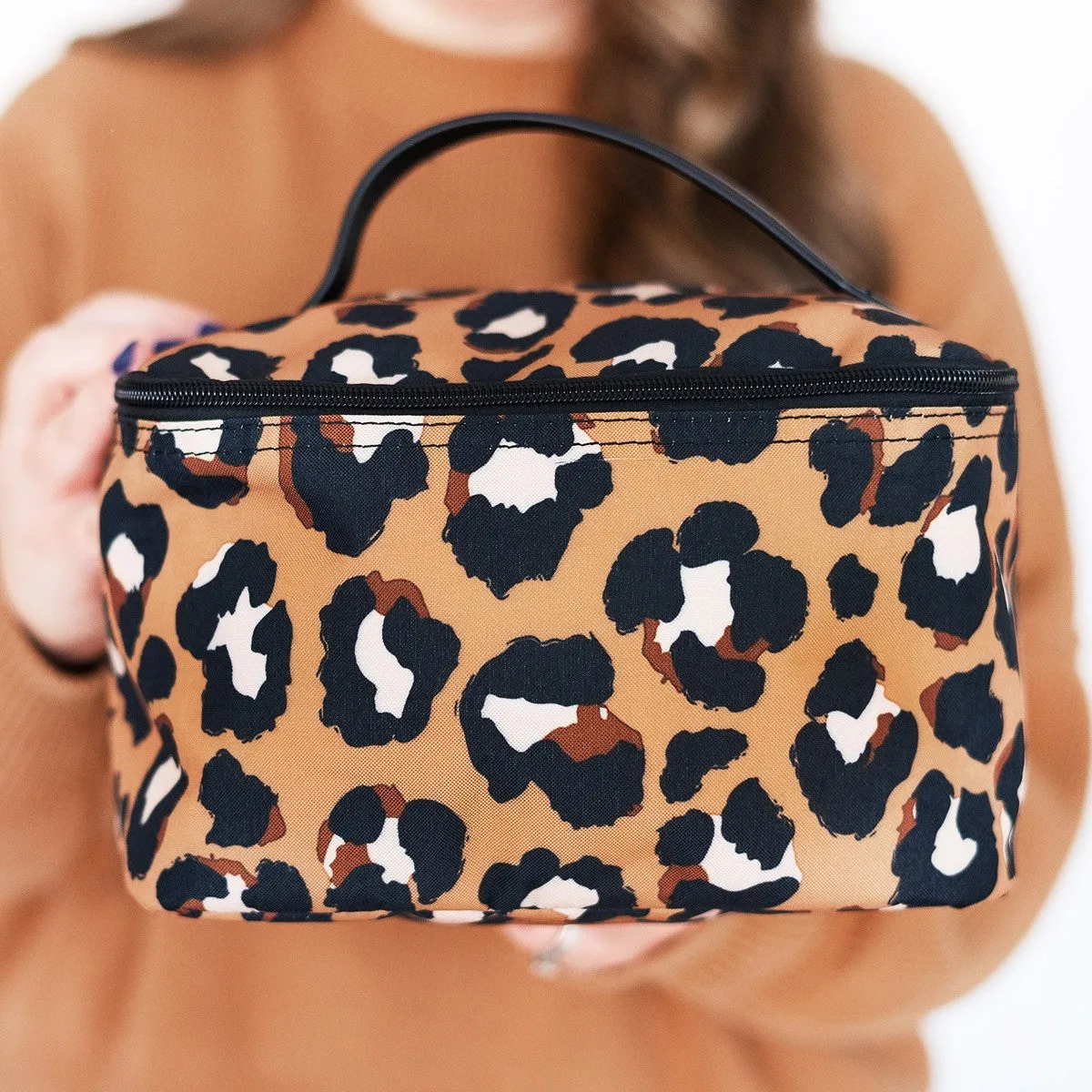 Leopard Cosmetic Bag