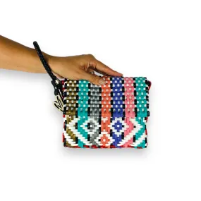 Maria Victoria | Bliss CA | Upcycled, Handwoven, Wristlet