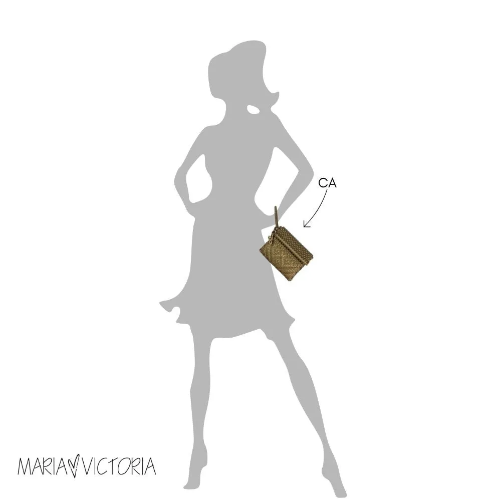 Maria Victoria | Bliss CA | Upcycled, Handwoven, Wristlet