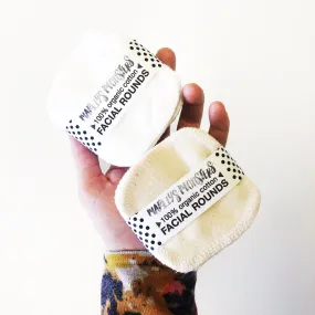Marley's Monsters Facial Rounds - White