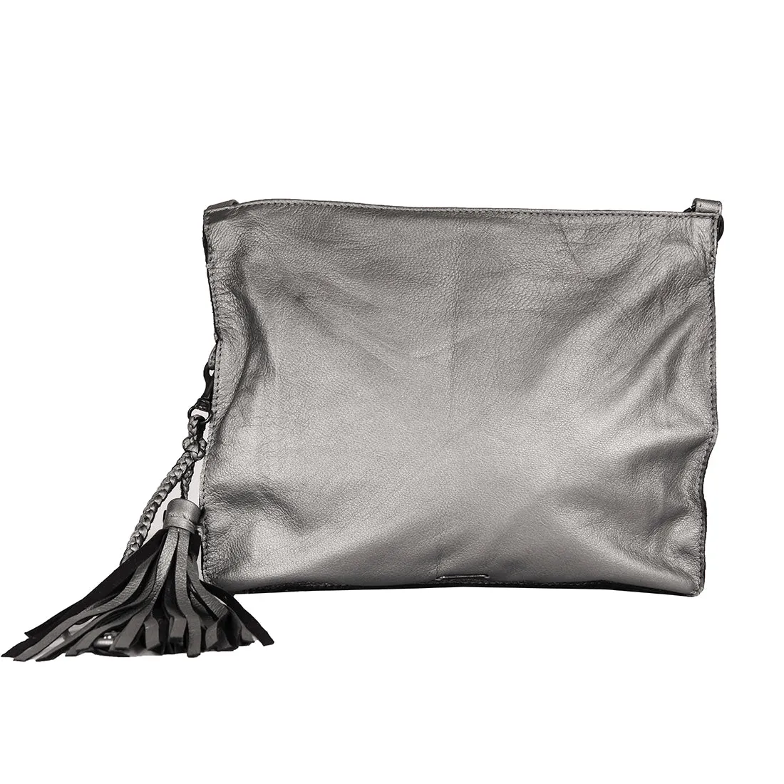 Media Lightweight Handmade Leather Crossbody Bag