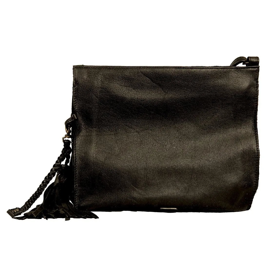 Media Lightweight Handmade Leather Crossbody Bag