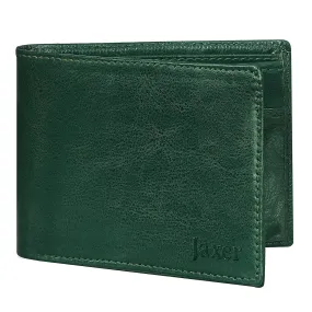 Men Casual, Formal, Evening/Party Green Artificial Leather Wallet  (3 Card Slots)
