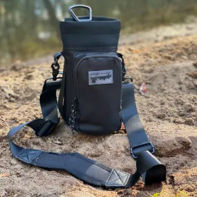 Midnight Black Water Bottle Carrier