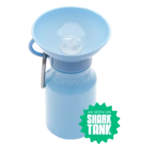 Mini Dog Travel Bottle 15oz - Sky Blue