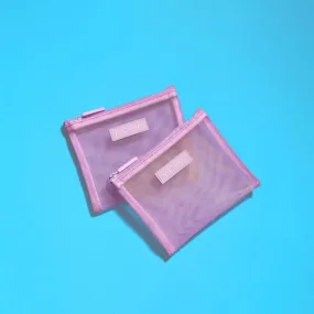 Moira Mesh Makeup Pouch Small (Lavender)