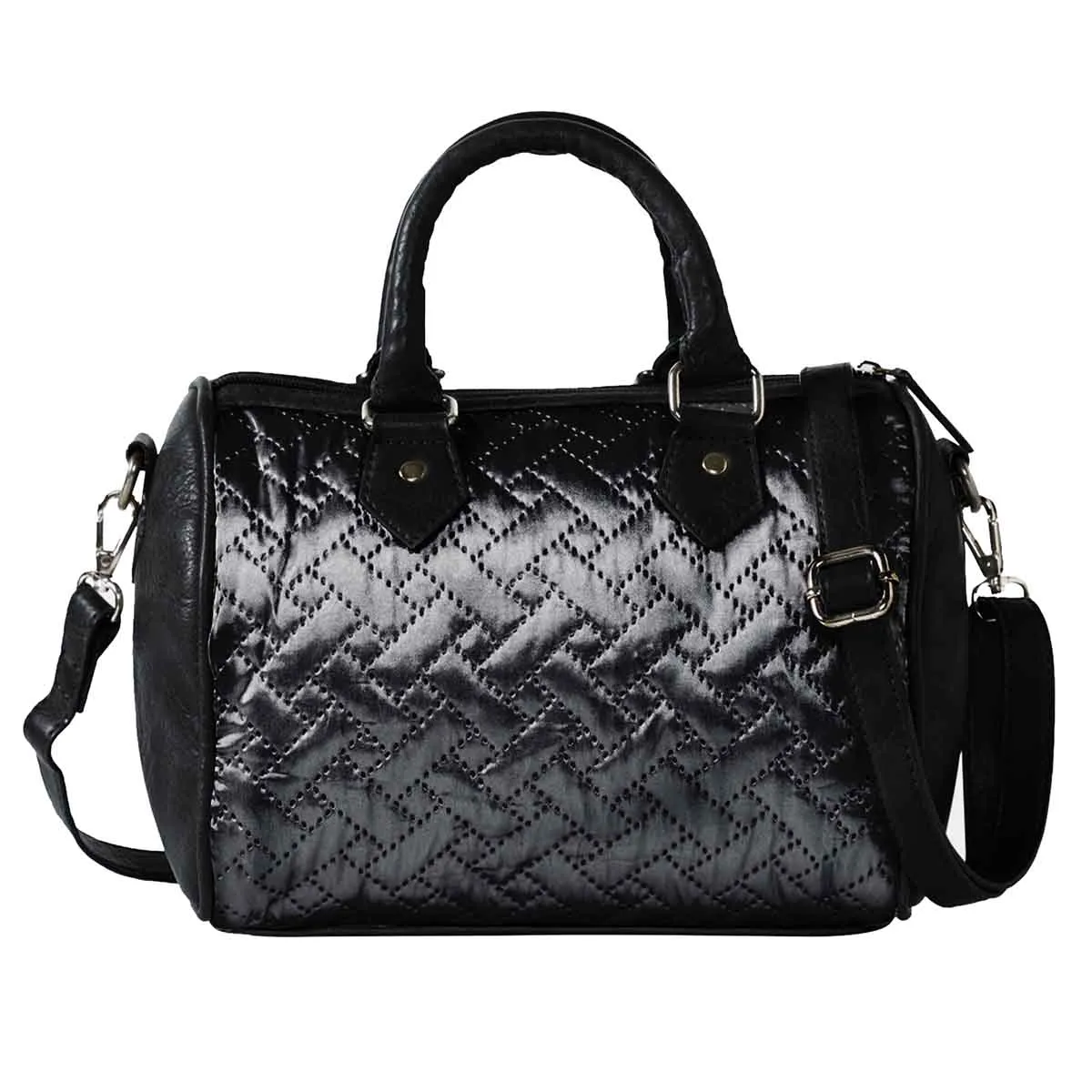 Mona B - Handbag | Crossbody Bag | Stylish Vintage Shoulder Bags for Women: Naomi Black - QRP-300 BLK
