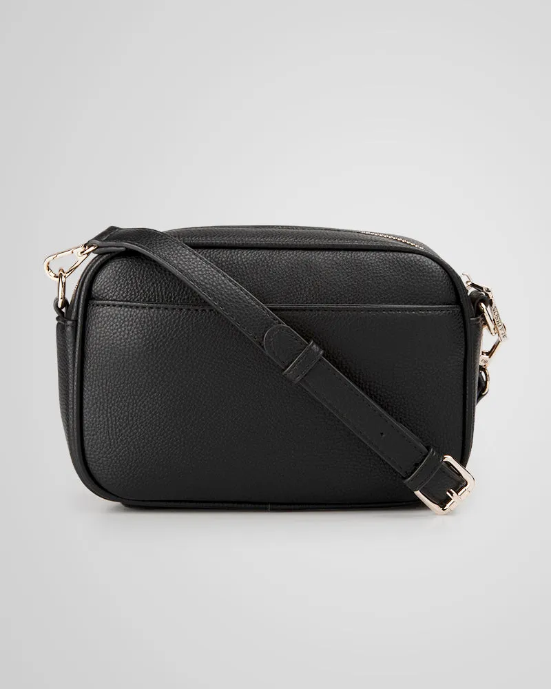 Monica Camera Crossbody Bag   Stripe Bag Strap
