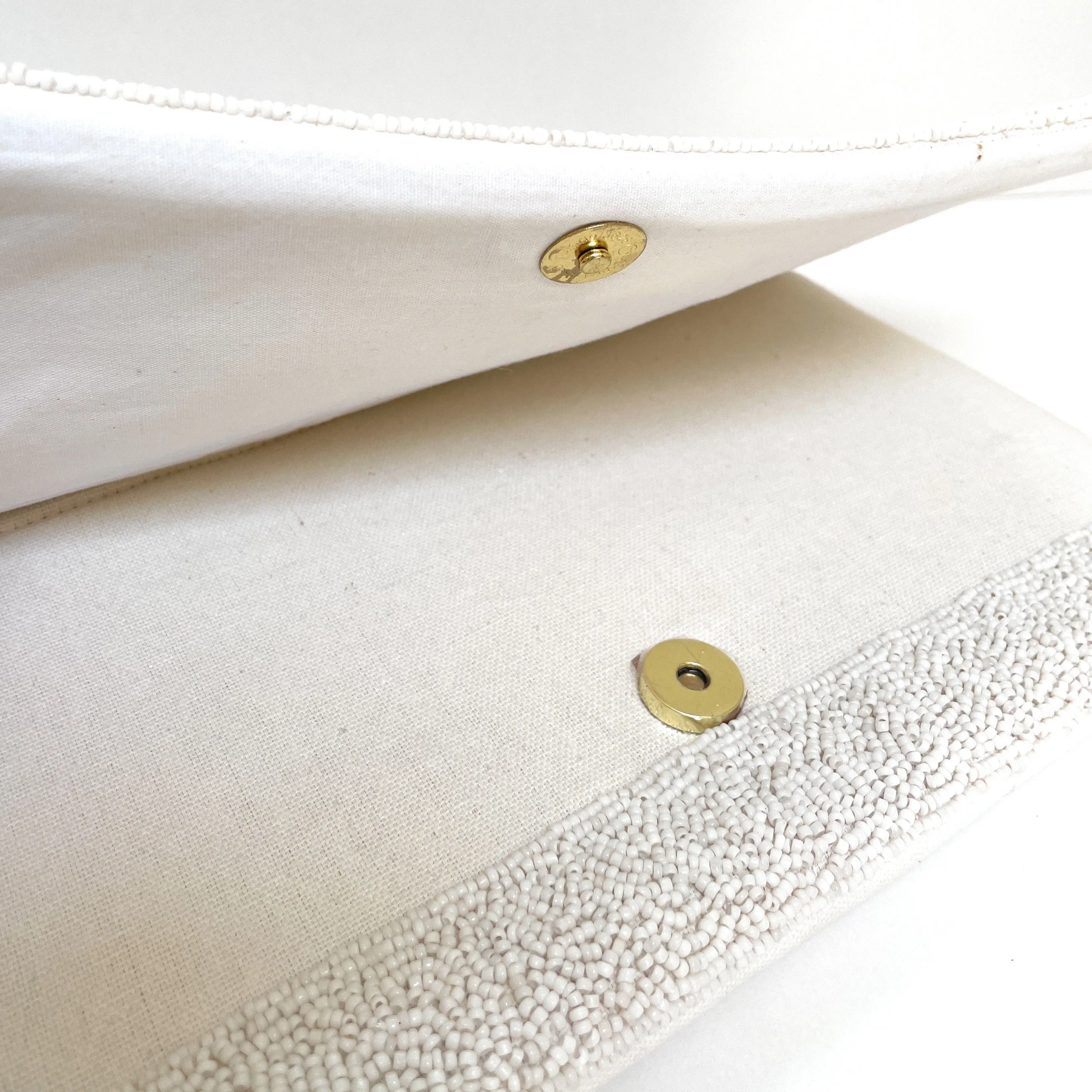 MRS Bride Beaded Clutch Purse