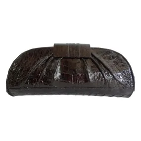 Nancy Gonzalez Genuine Crocodile Clutch
