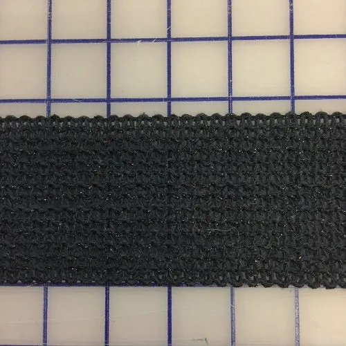 Non-Metallic Trim - 2 7/8-inch Wide Mesh Webbing Black Close-Out