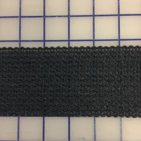 Non-Metallic Trim - 2 7/8-inch Wide Mesh Webbing Black Close-Out