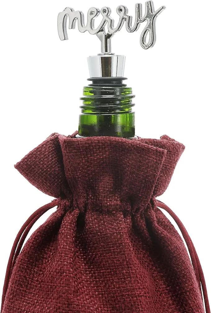 Pavilion Wonderful Wine Gift Bag Set - 13"
