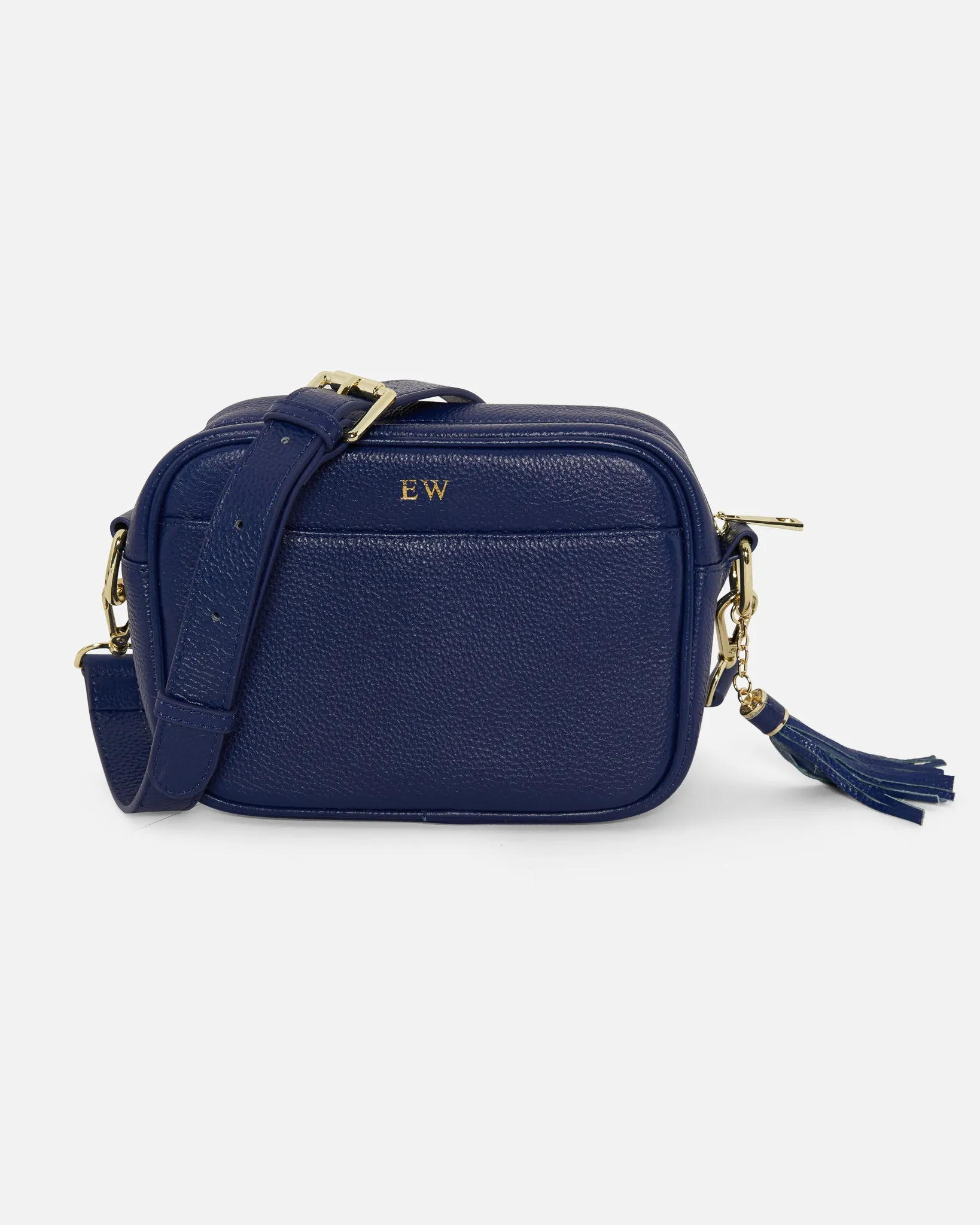 Pippa Crossover Bag with Interchangeable Strap - Lapis Blue