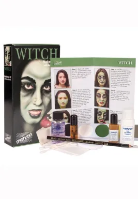 Professional Halloween Wicked Witch Makeup Kit