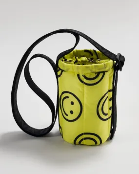 Puffy Water Bottle Sling - Happy Yellow