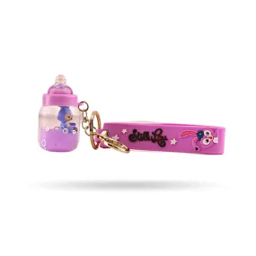 RABBIT BOTTLE KEYCHAIN