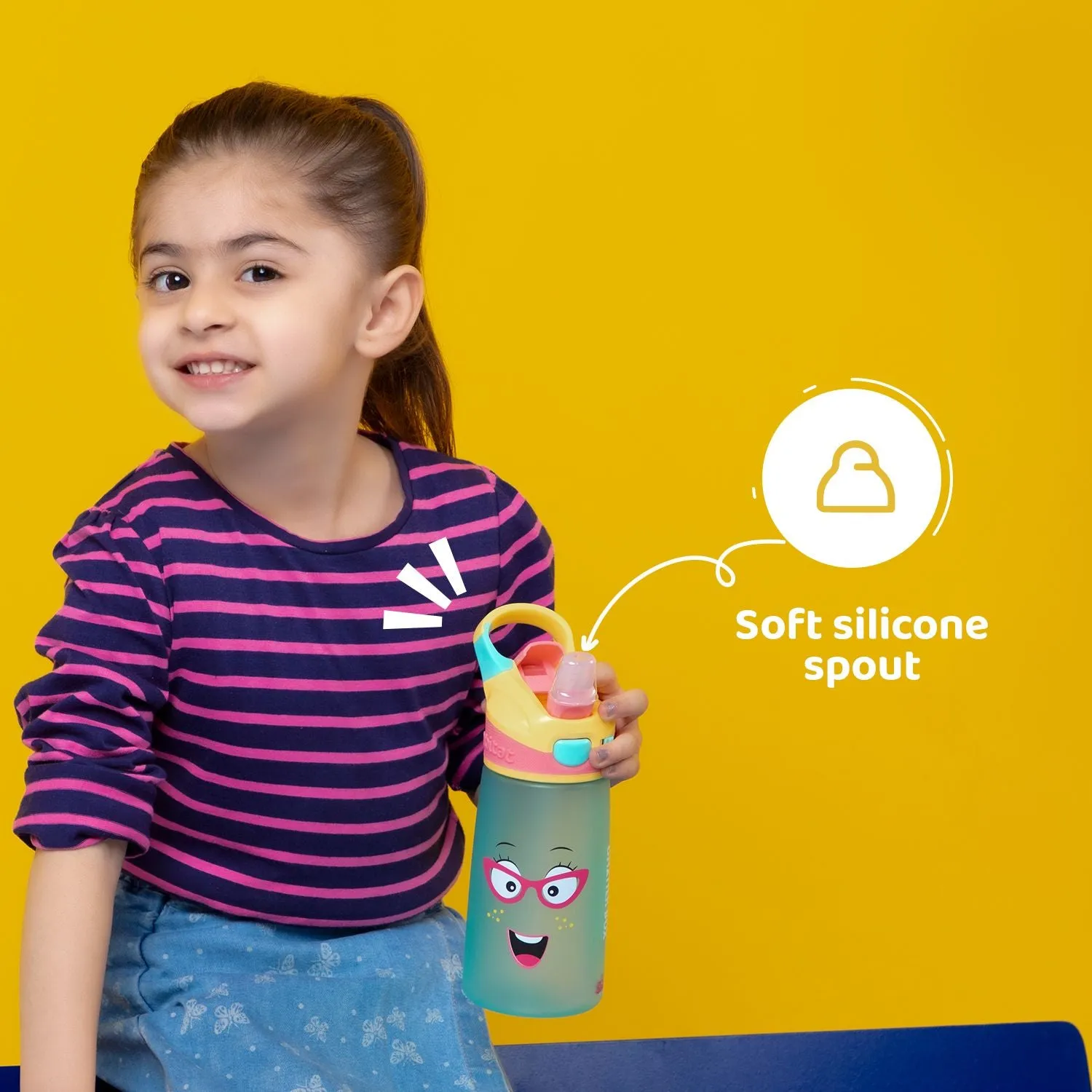 Rabitat Snap Lock Sipper Bottle - Chatter Box