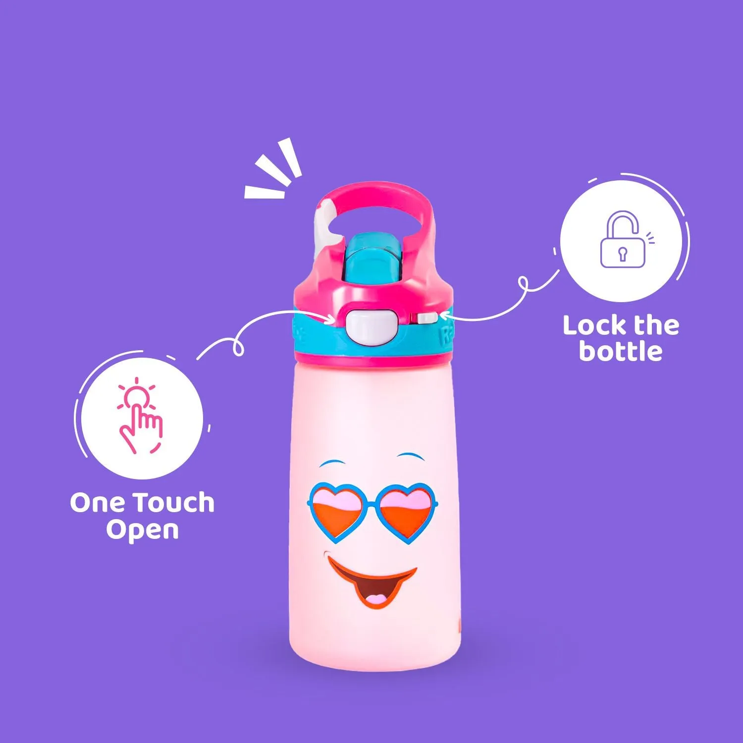 Rabitat Snap Lock Sipper Bottle - Chatter Box