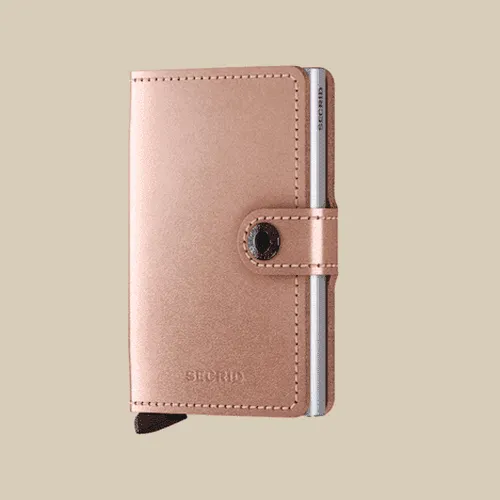 Secrid Miniwallet The Metallic  Rose