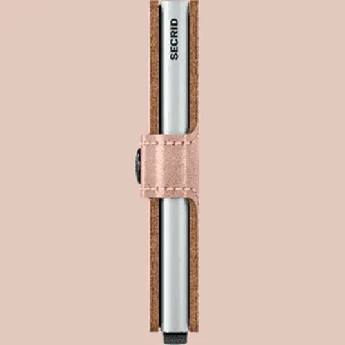 Secrid Miniwallet The Metallic  Rose