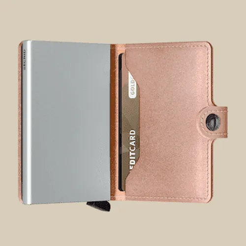 Secrid Miniwallet The Metallic  Rose