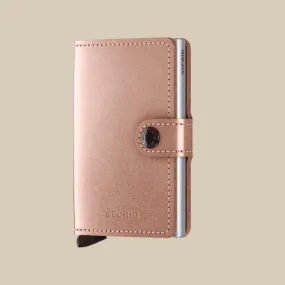 Secrid Miniwallet The Metallic  Rose
