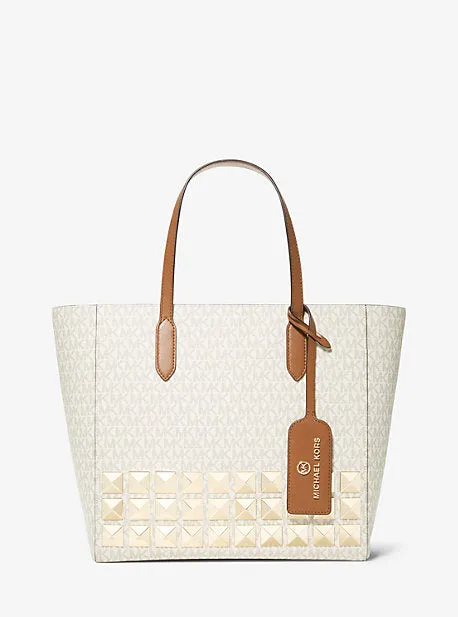 Sinclair Large Studded Logo Tote Bag