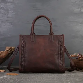 Small Ladies Tote Handbag Leather Crossbody Handbags For Women