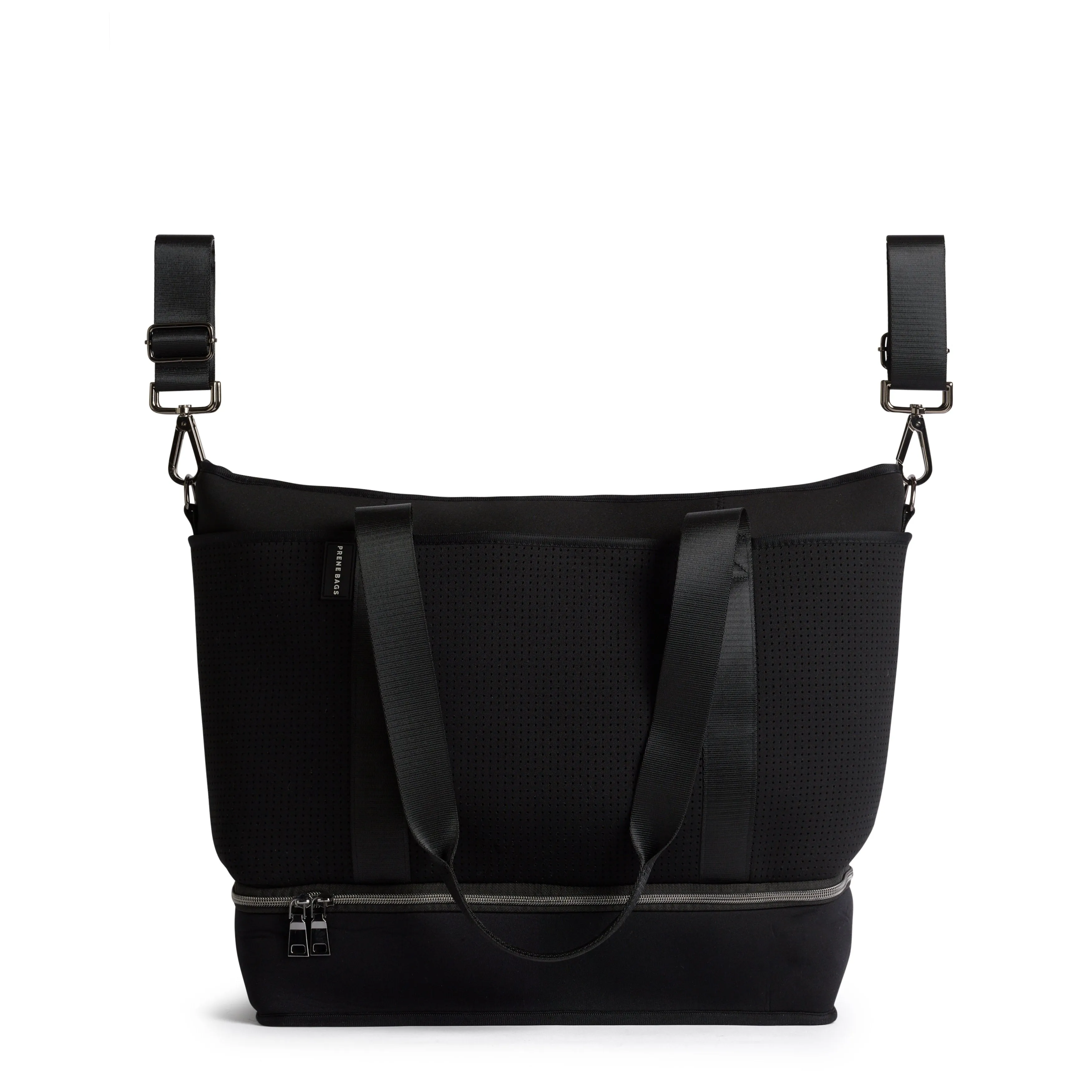 The Saturday Bag (BLACK) Neoprene Tote/Baby/Travel Bag