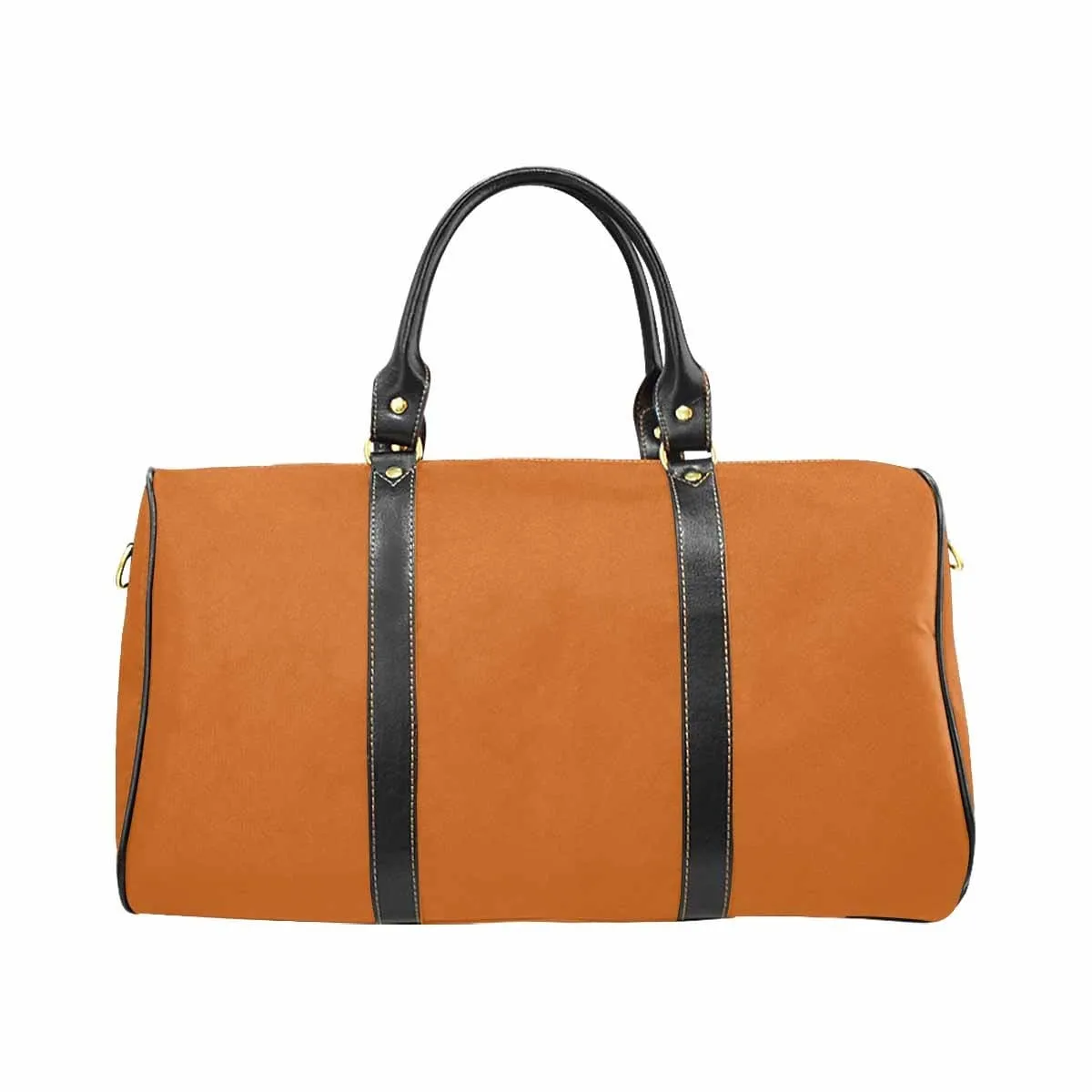Travel Bag, Leather Carry On Large Luggage Bag, Cinnamon Brown by inQue.Style