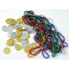 Treasure Loot Pack - 50 Coins, 12 Beads