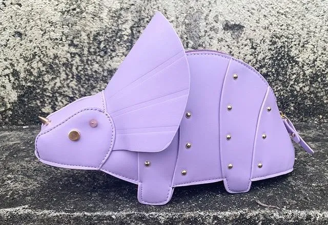 Triceratops Purse