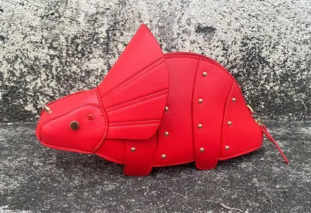 Triceratops Purse