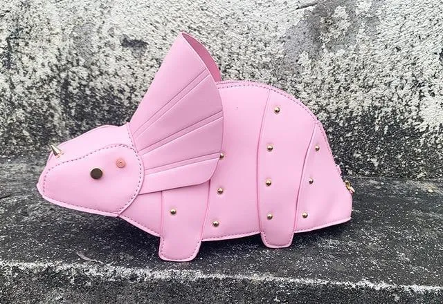 Triceratops Purse