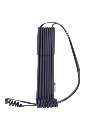 Trunk Pleats Bag 12 Crossbody (Charcoal)
