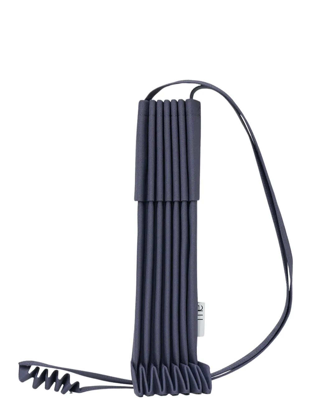 Trunk Pleats Bag 12 Crossbody (Charcoal)