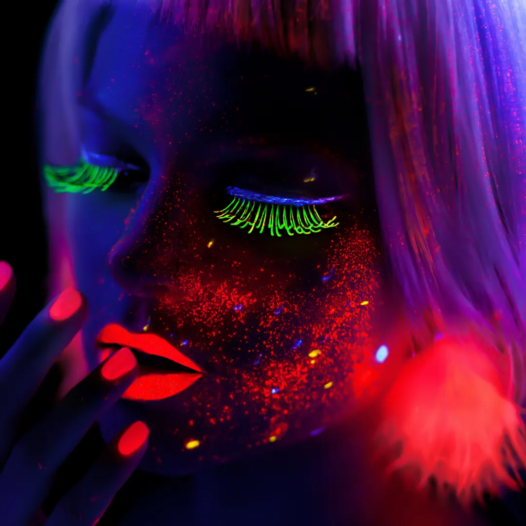 UV Neon Makeup Palette